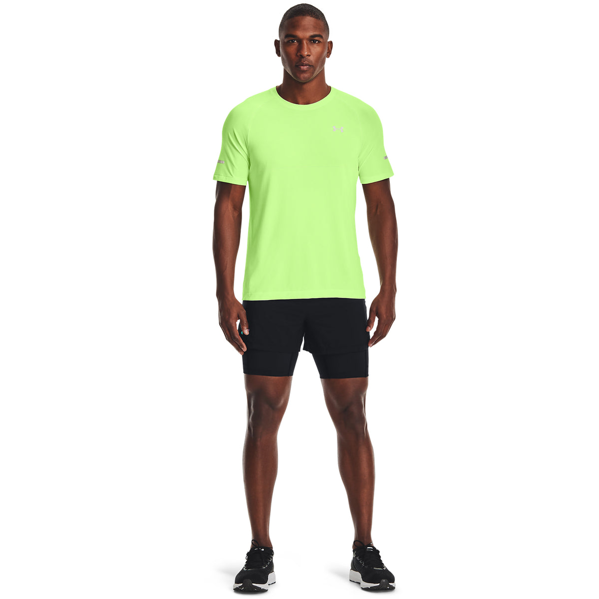 Shorts UA RUSH™ Run 2-in-1 para hombre