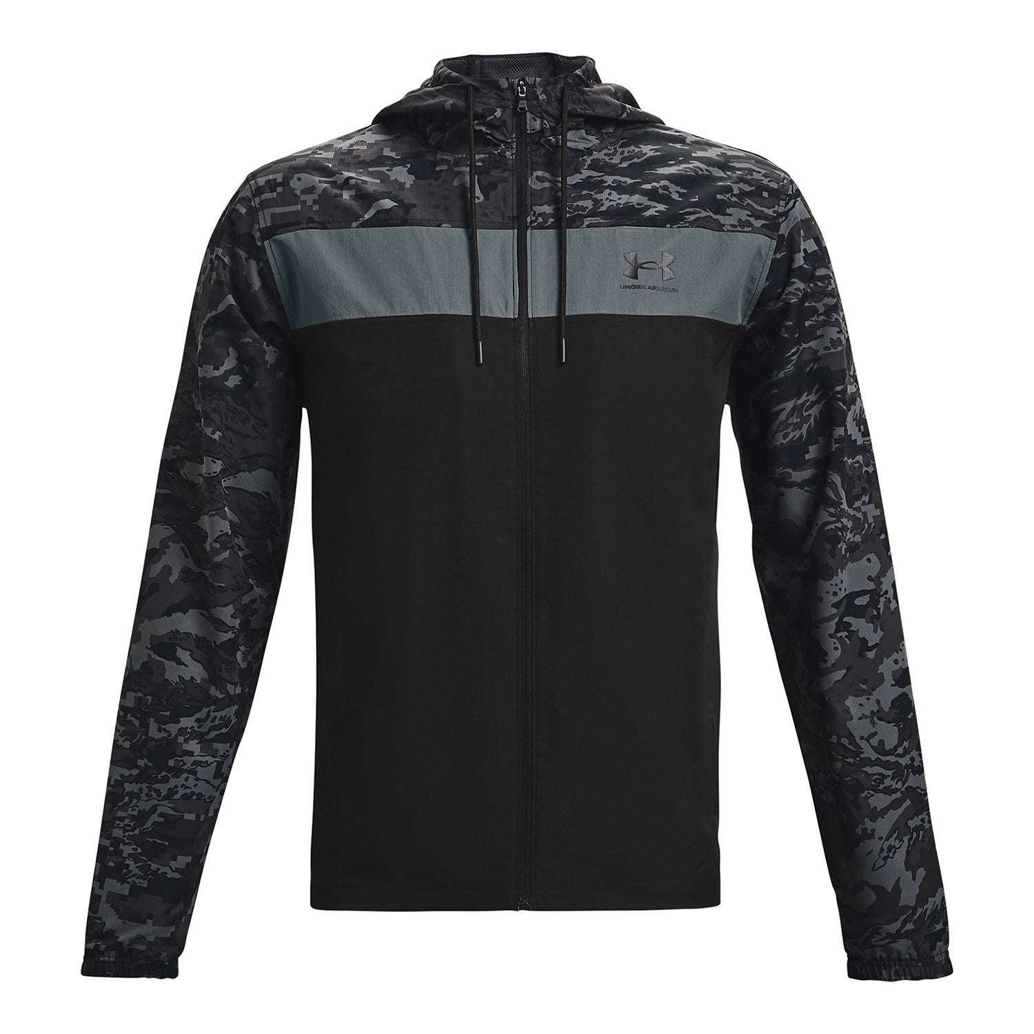 Chaqueta cortavientos UA Sportstyle Camo para hombre