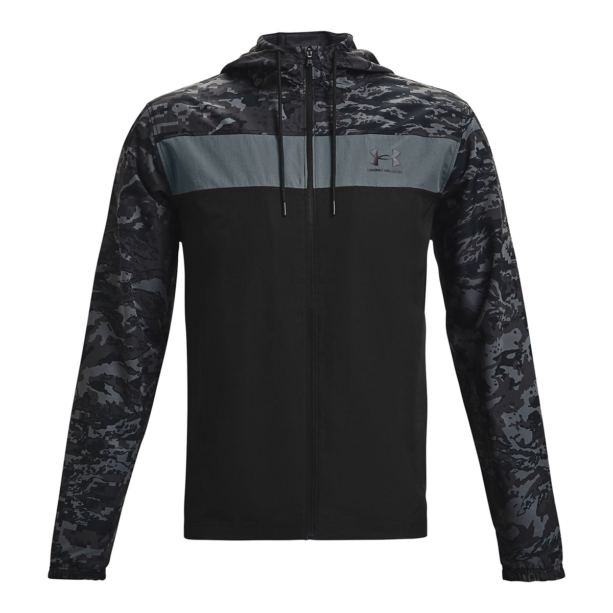 Chaqueta cortavientos UA Sportstyle Camo para hombre