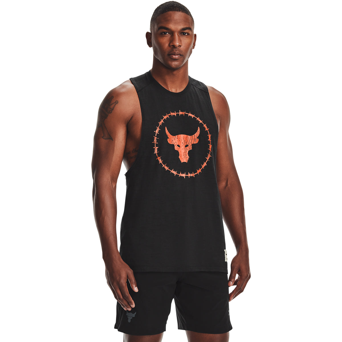 Polera sin mangas Project Rock Charged Cotton® para Hombre