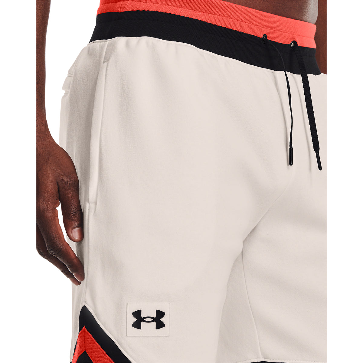 Shorts UA Rival Fleece AMP para Hombre