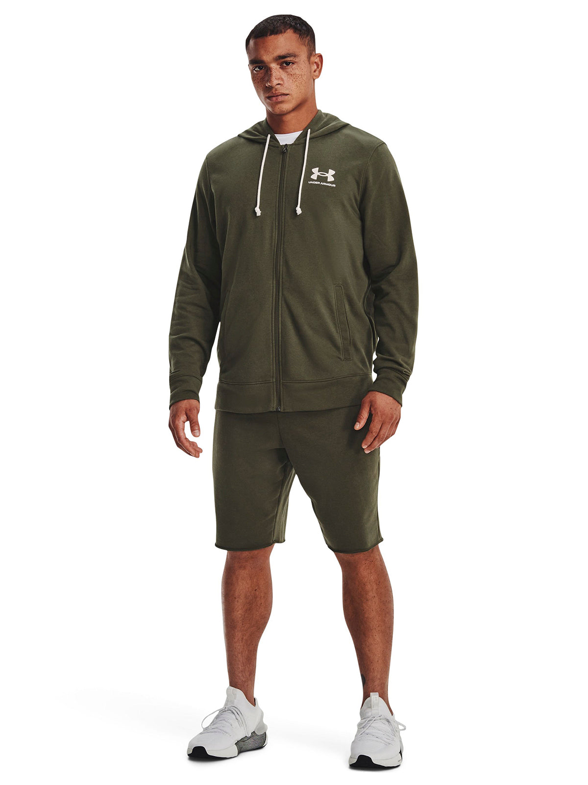 Shorts Rival Terry para Hombre Under Armour