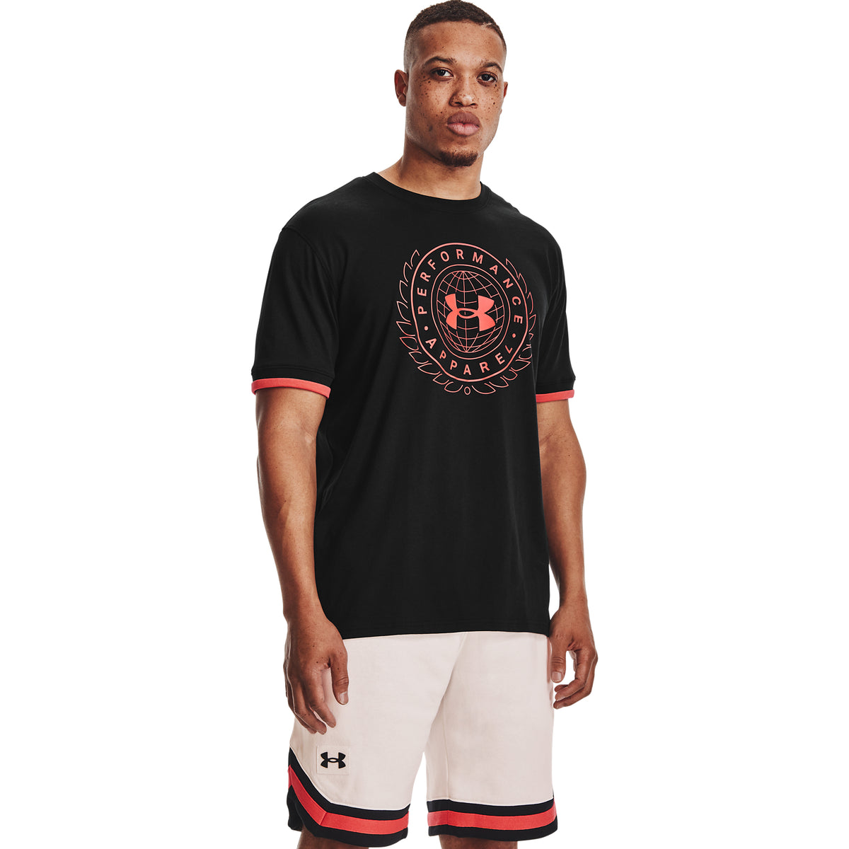 Polera Manga Corta UA Crest para Hombre