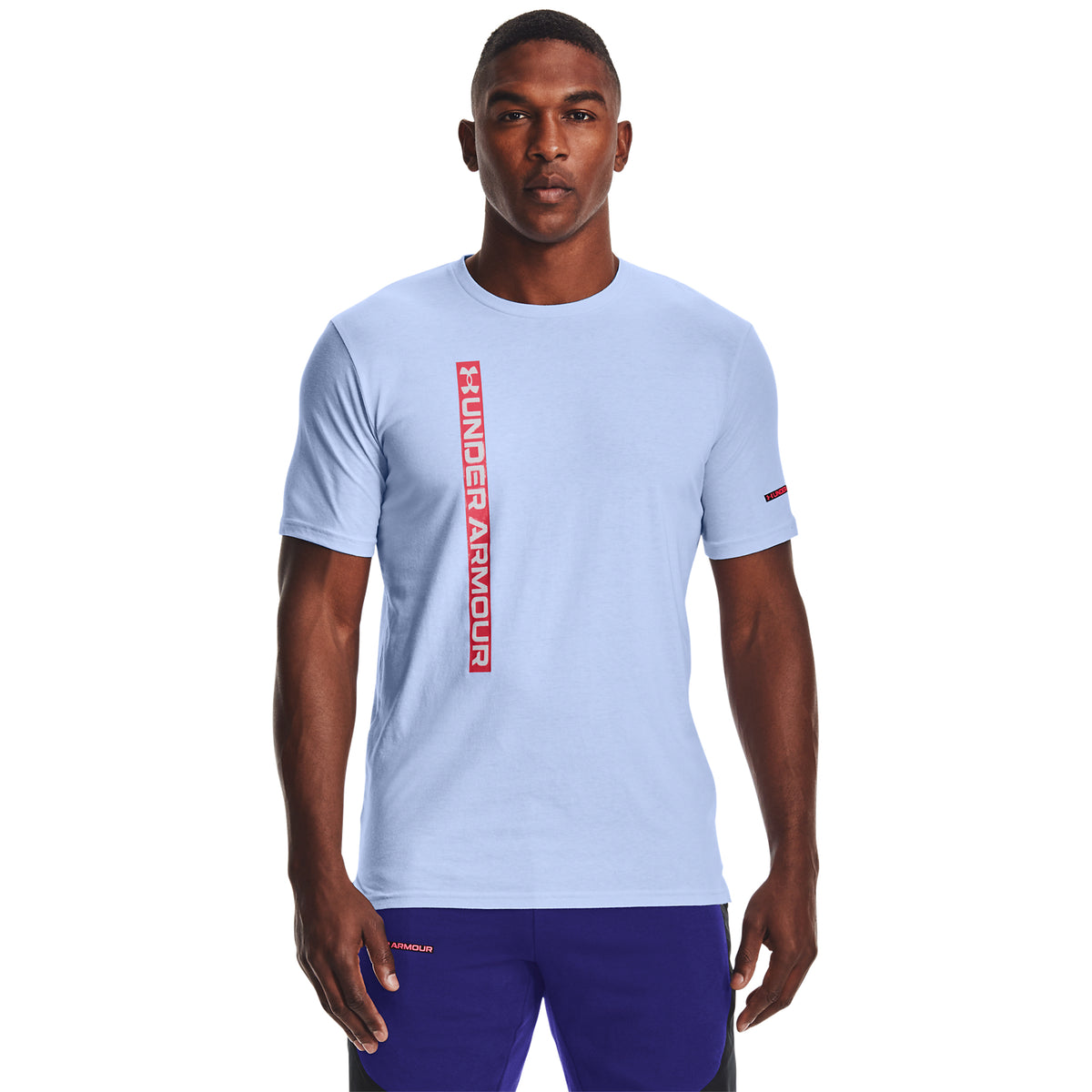 Polera manga cortaUA Vertical Wordmark para Hombre