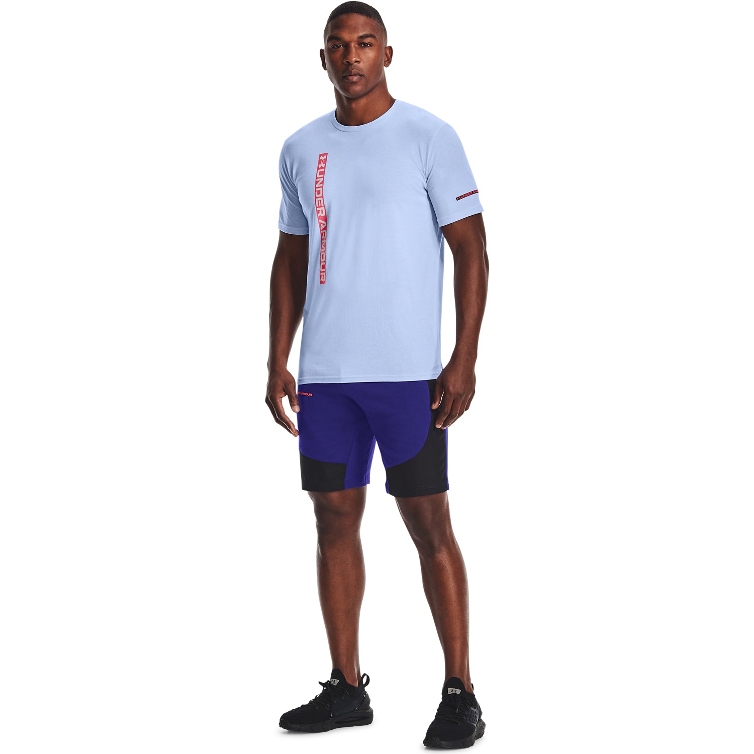 Polera manga cortaUA Vertical Wordmark para Hombre