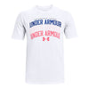 Polera manga corta UA Multi Color Collegiate para hombre
