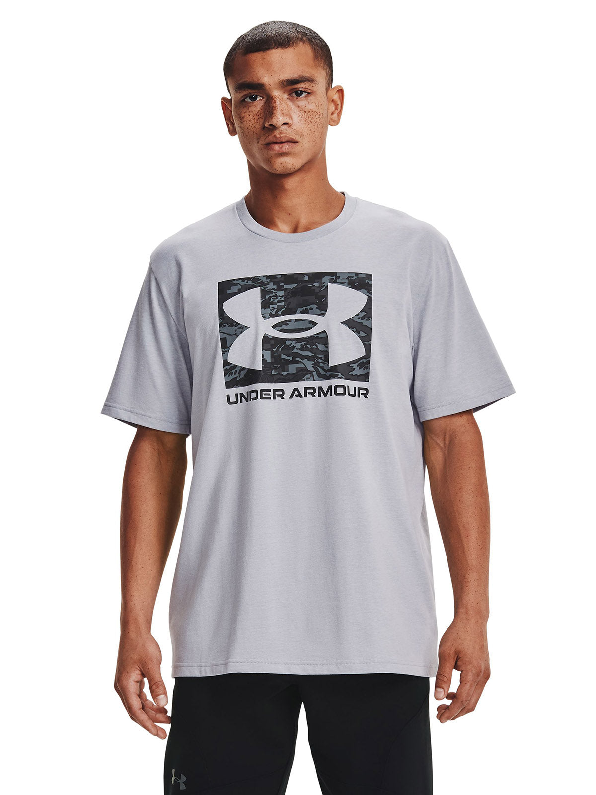 Polera Manga Corta ABC Camo Boxed Logo para Hombre Under Armour