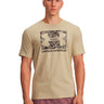 Polera manga corta Lifestyle para Hombre ABC Camo Boxed logo Café Under Armour