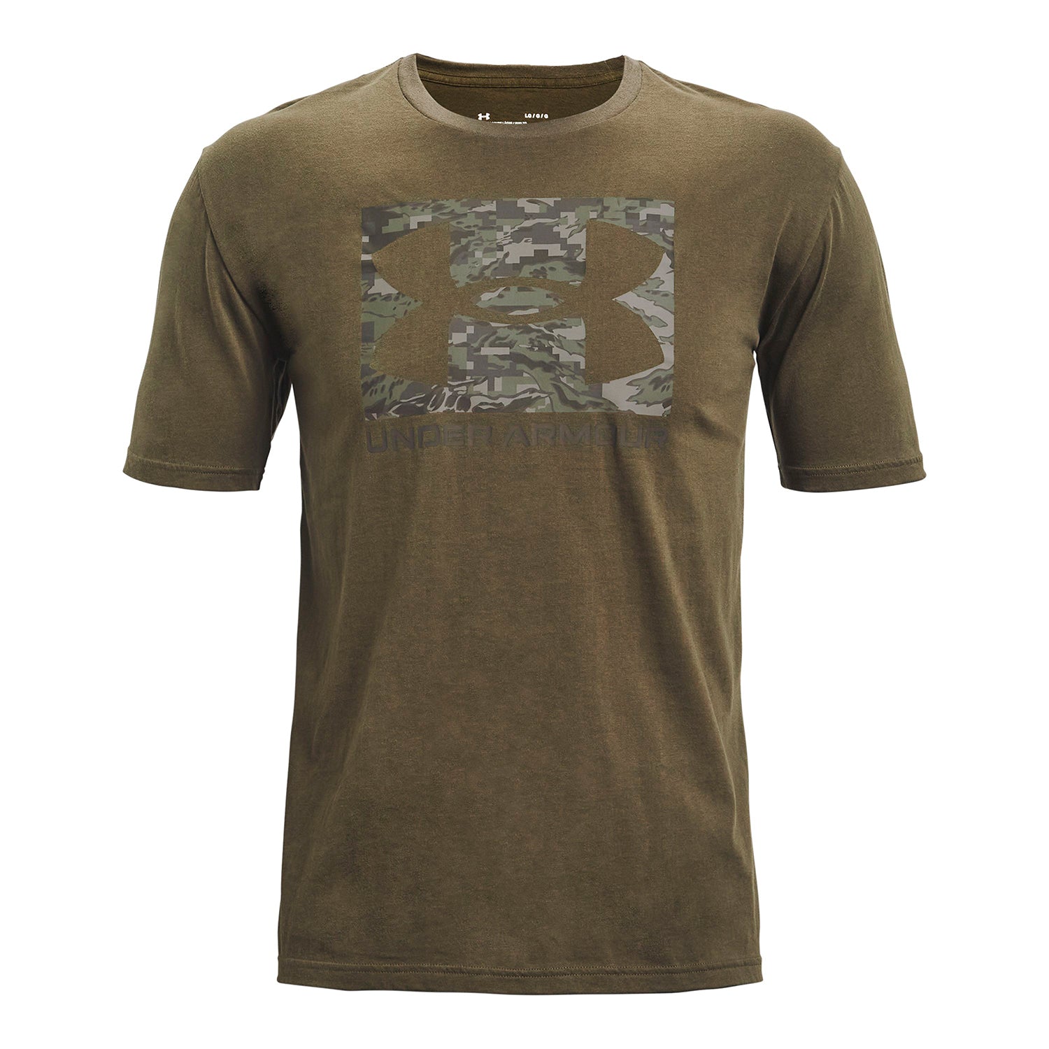 Polera Manga Corta ABC Camo Boxed Logo para Hombre Under Armour