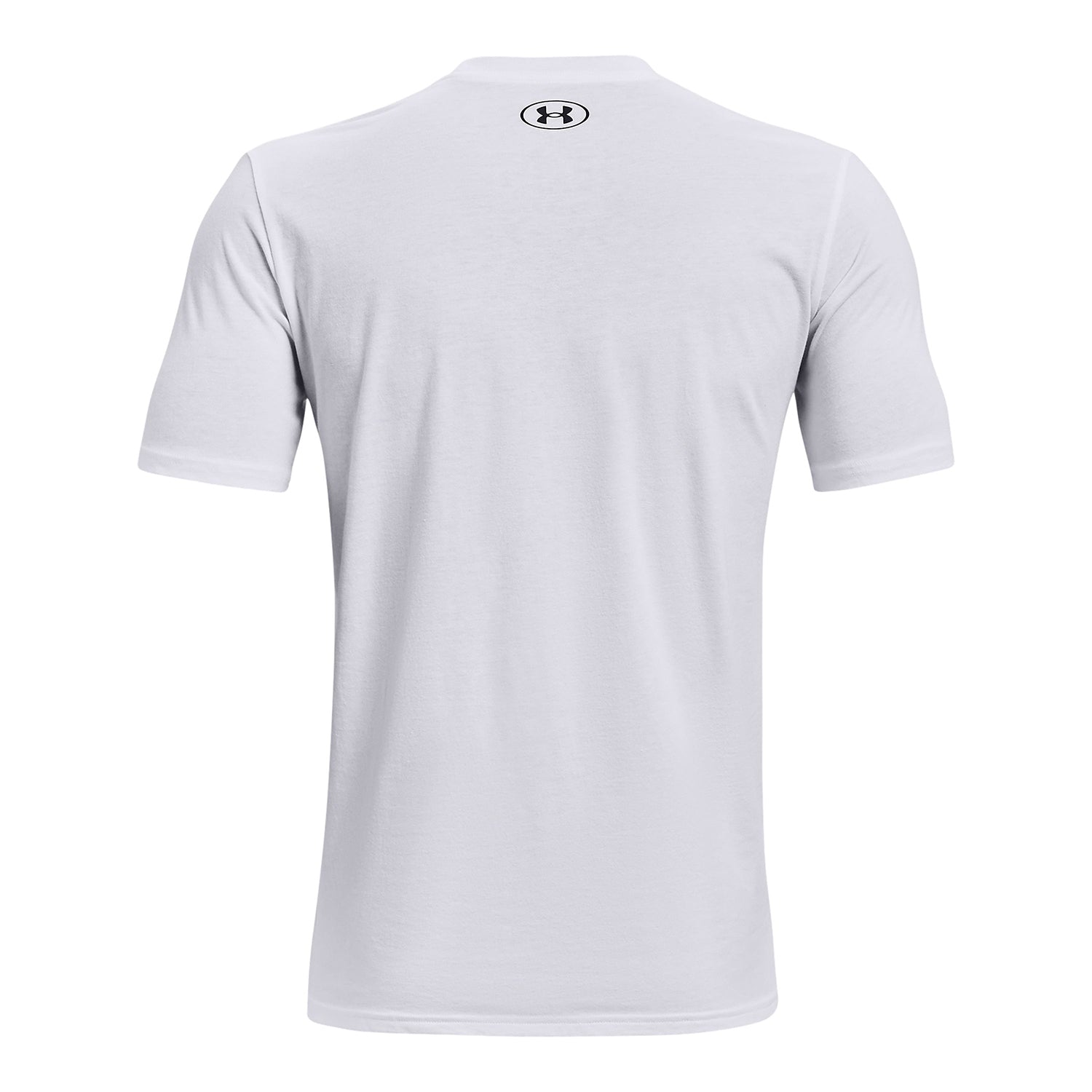 Polera manga corta UA Number Script para hombre