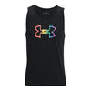 Polera Sin Mangas Ua Pride Tank-Blk para Hombre
