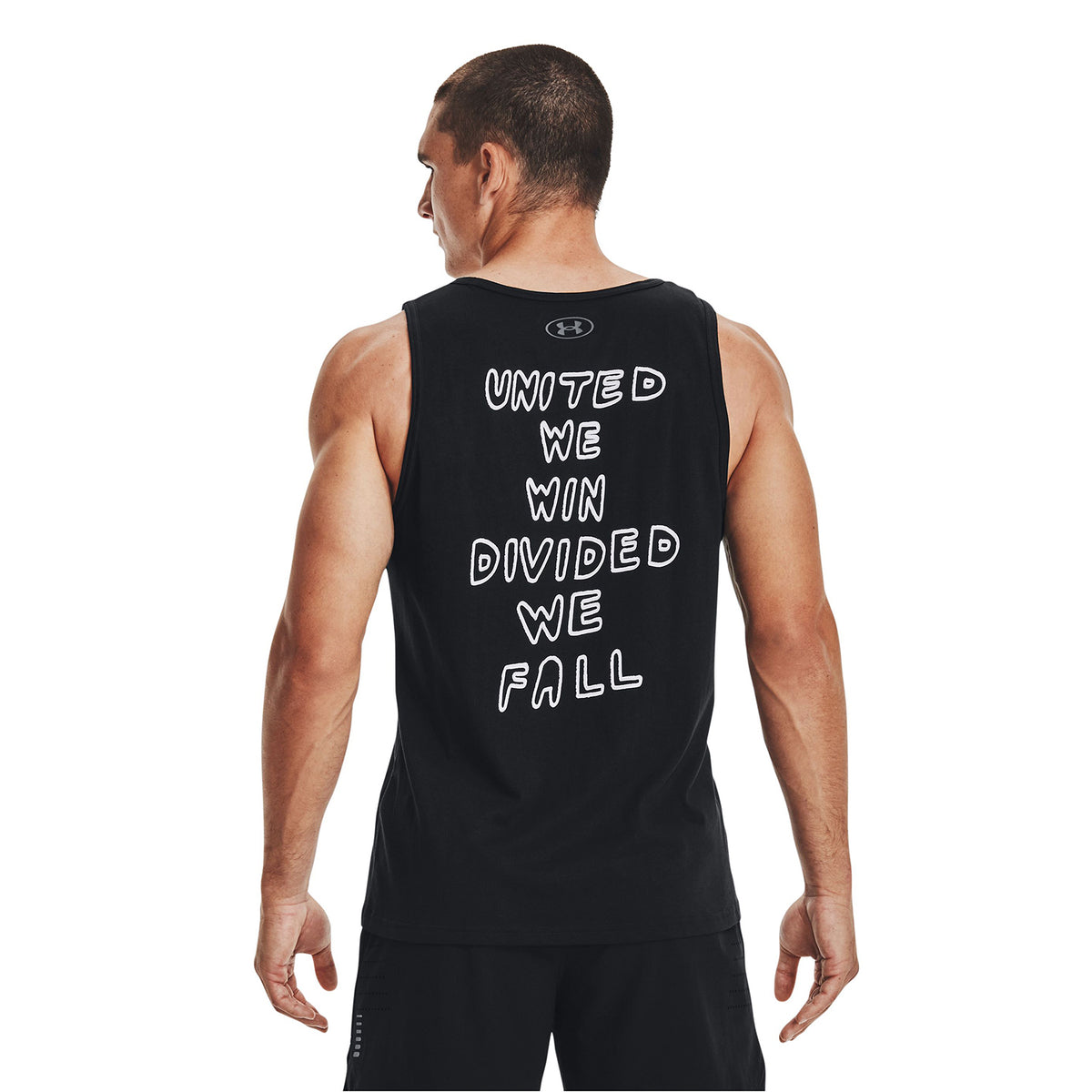 Polera Sin Mangas Ua Pride Tank-Blk para Hombre