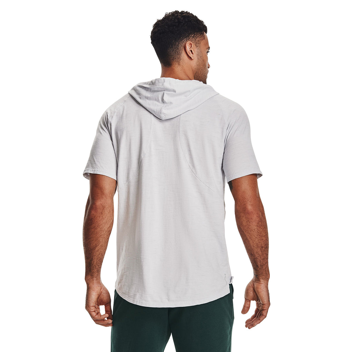 Poleron manga corta Project Rock Charged Cotton® para hombre