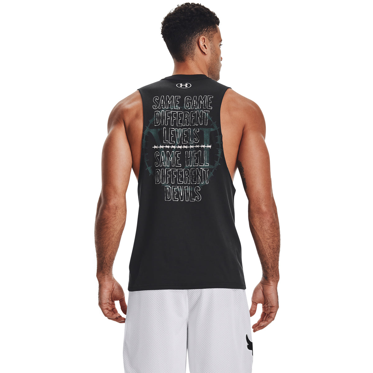 Playera sin Mangas Project Rock Same Game para Hombre