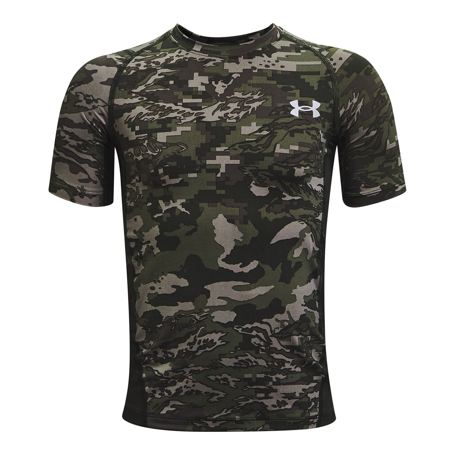 Polera manga corta HeatGear® Armour Printed para Niño