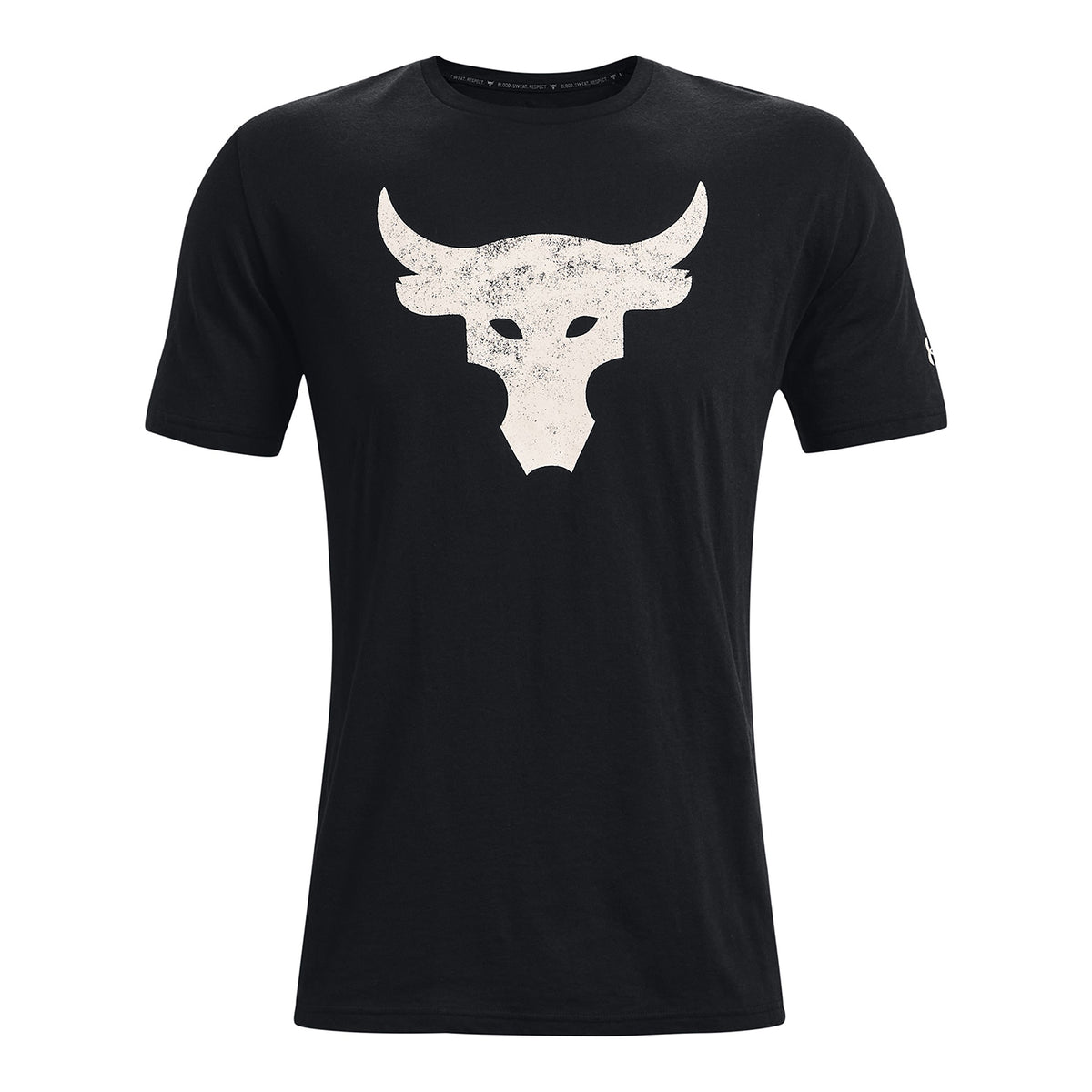 Polera Manga Corta Ua Project Rock Brahma B para Hombre