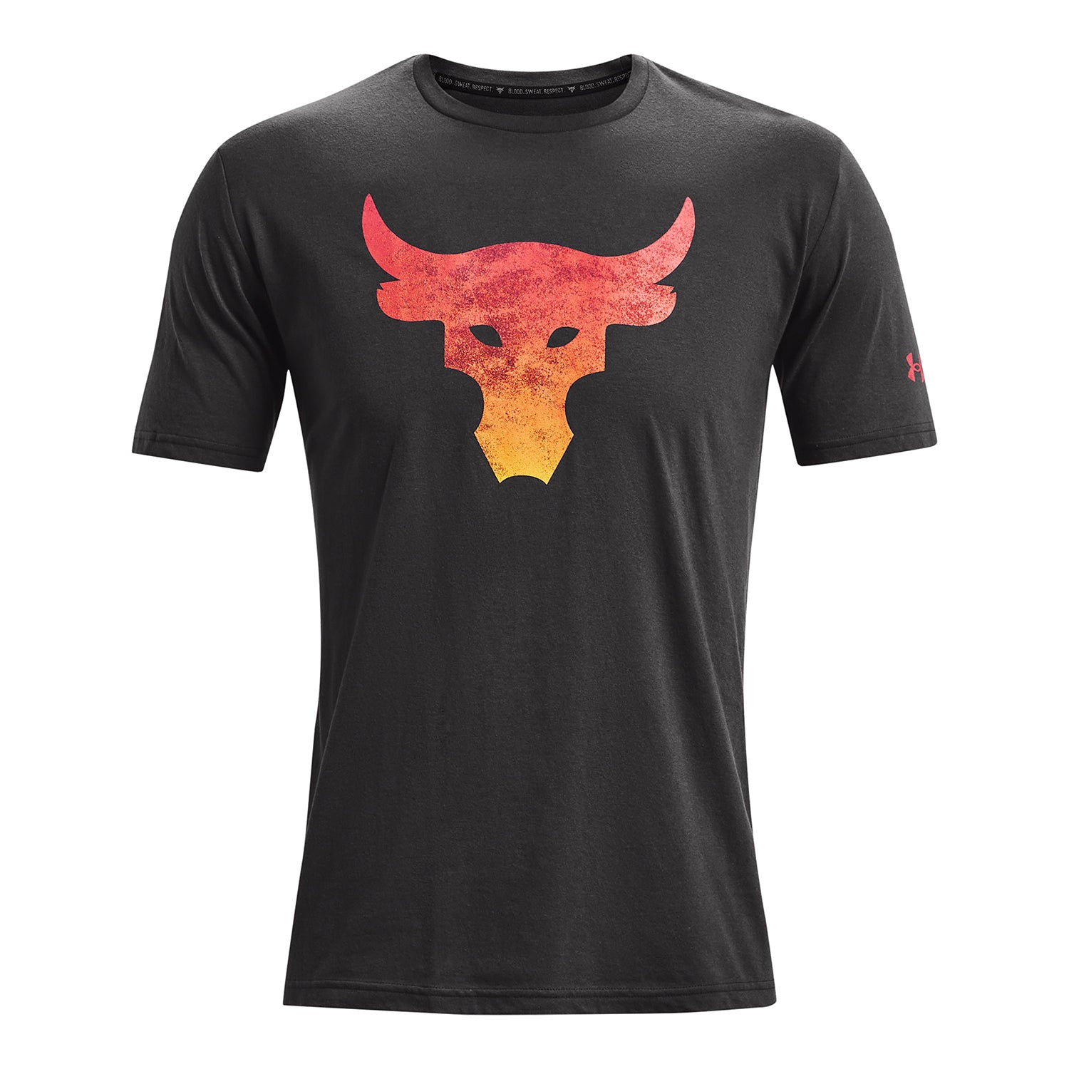 Polera Manga Corta Ua Project Rock Brahma B para Hombre