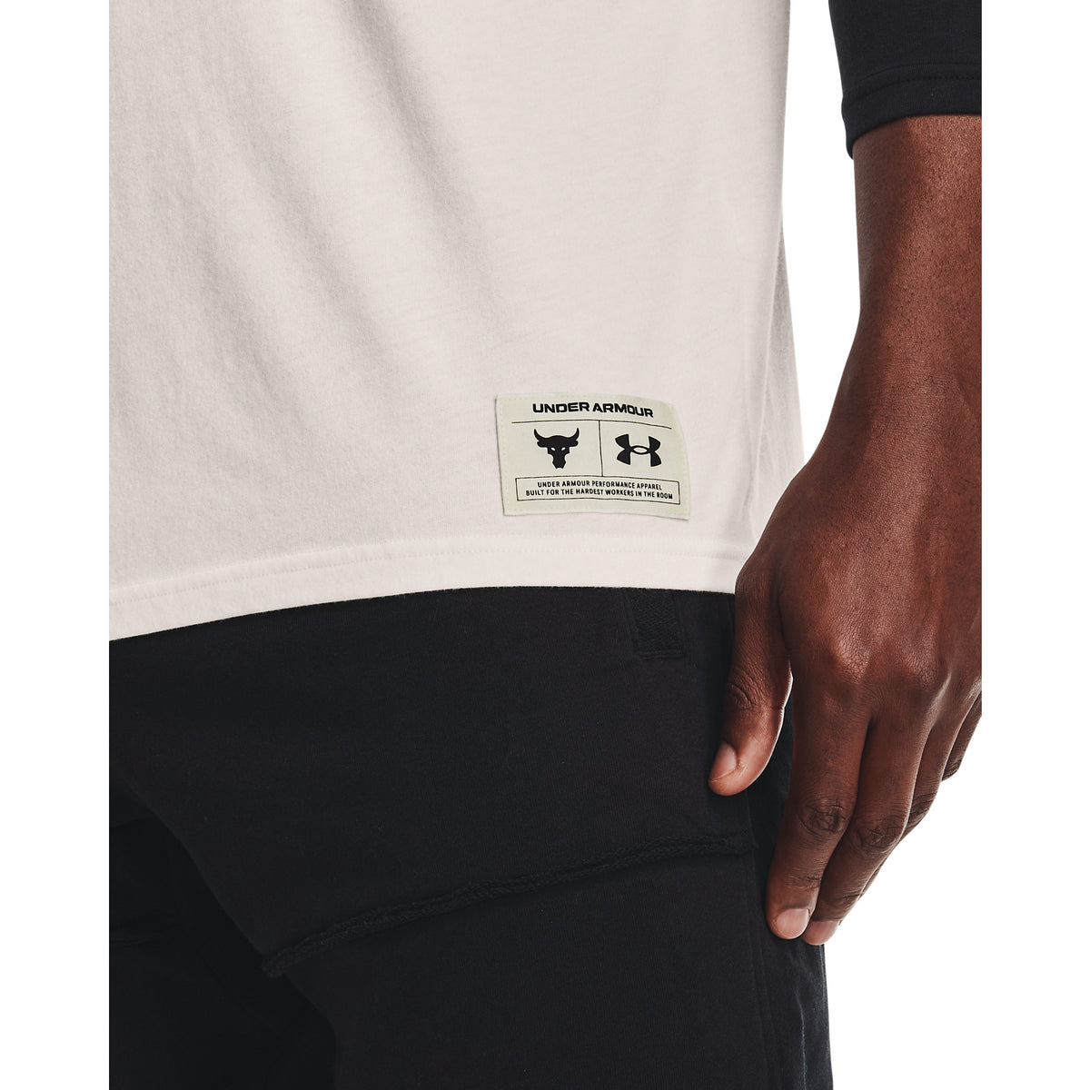 Polera 3/4 UA Project Rock IRON para Hombre