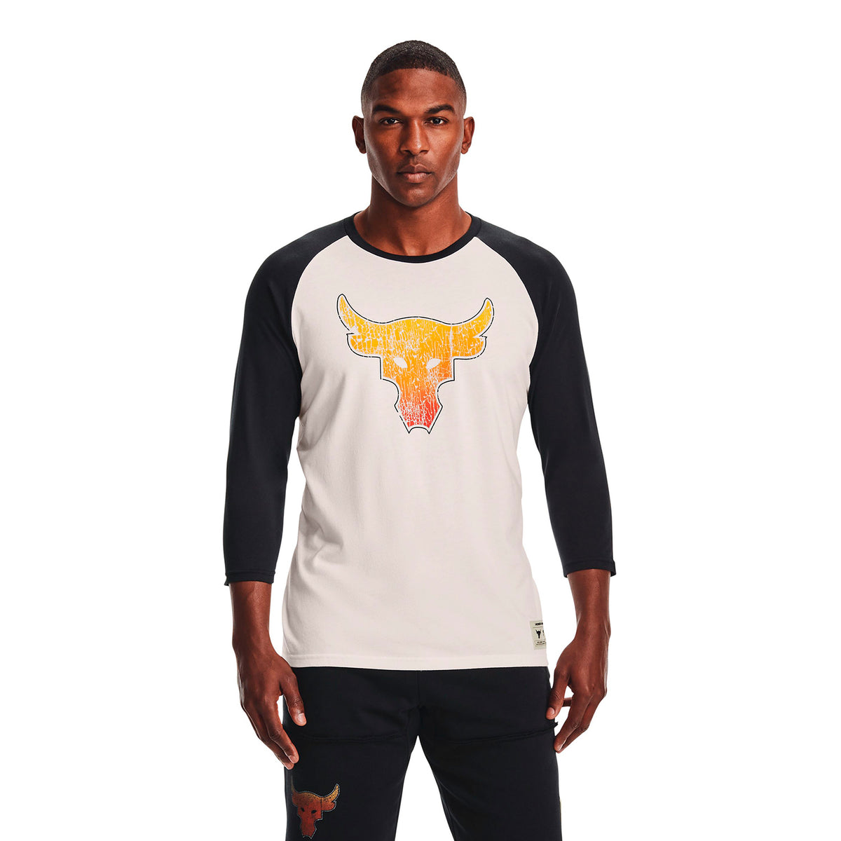 Polera 3/4 UA Project Rock IRON para Hombre