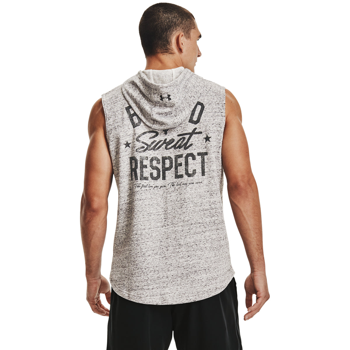 Poleron sin mangas Project Rock Terry Bull para Hombre