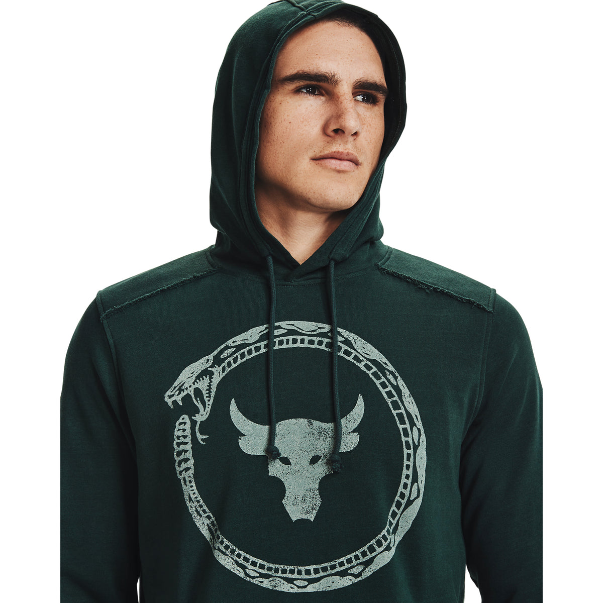 Poleron con gorro Project Rock Terry Snake para Hombre