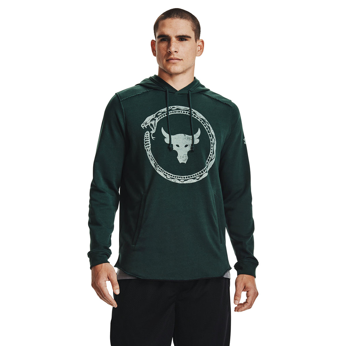 Poleron con gorro Project Rock Terry Snake para Hombre