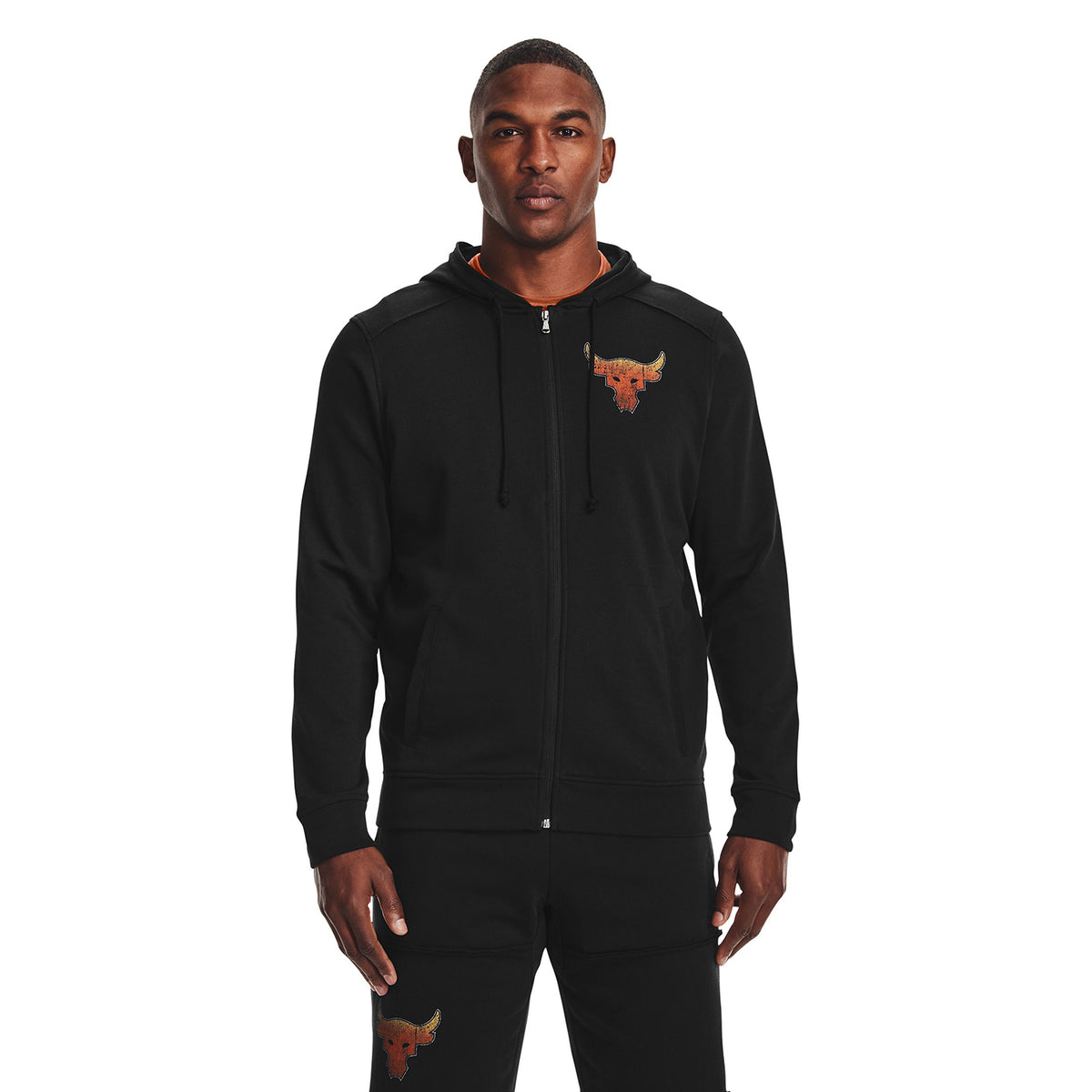 Poleron con Cierre Completo Project Rock Terry para Hombre