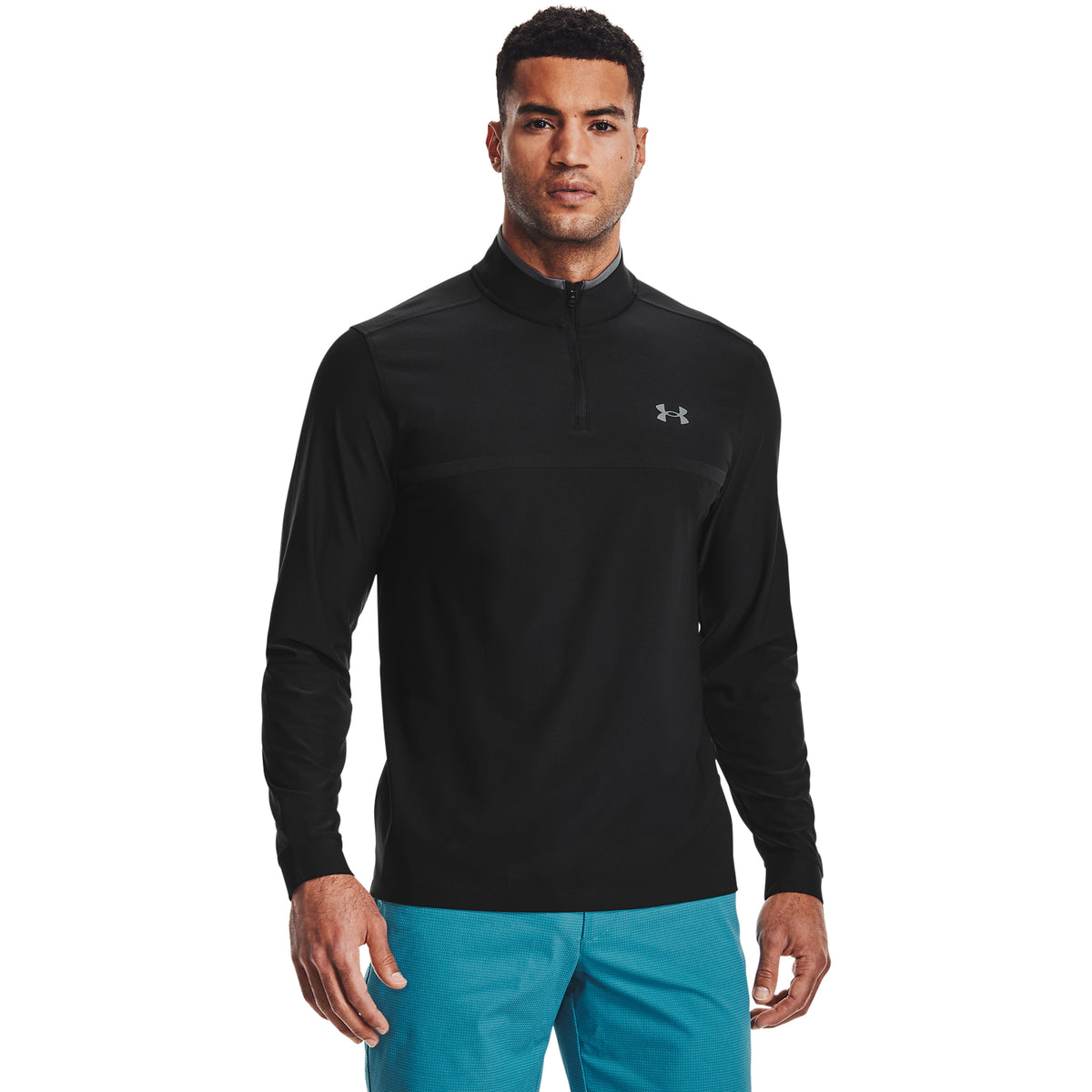 Polerón UA Playoff 2.0 ¼ Zip para hombre