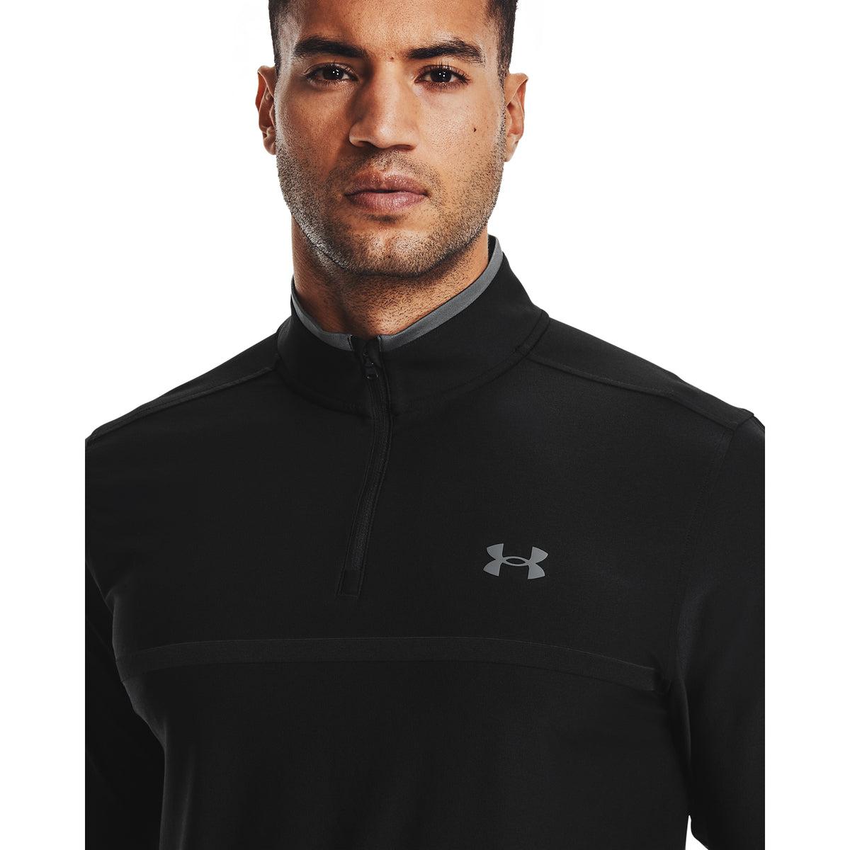 Polerón UA Playoff 2.0 ¼ Zip para hombre