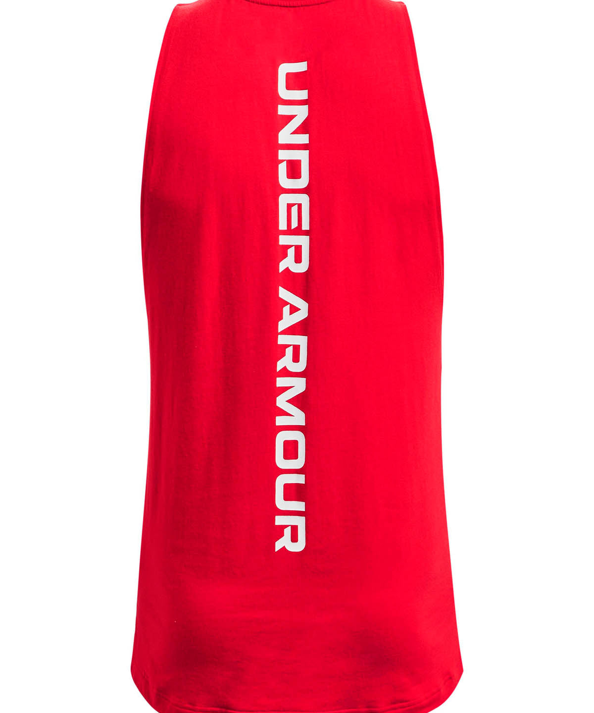 Polera sin mangas Under Armour zone rojo para hombre
