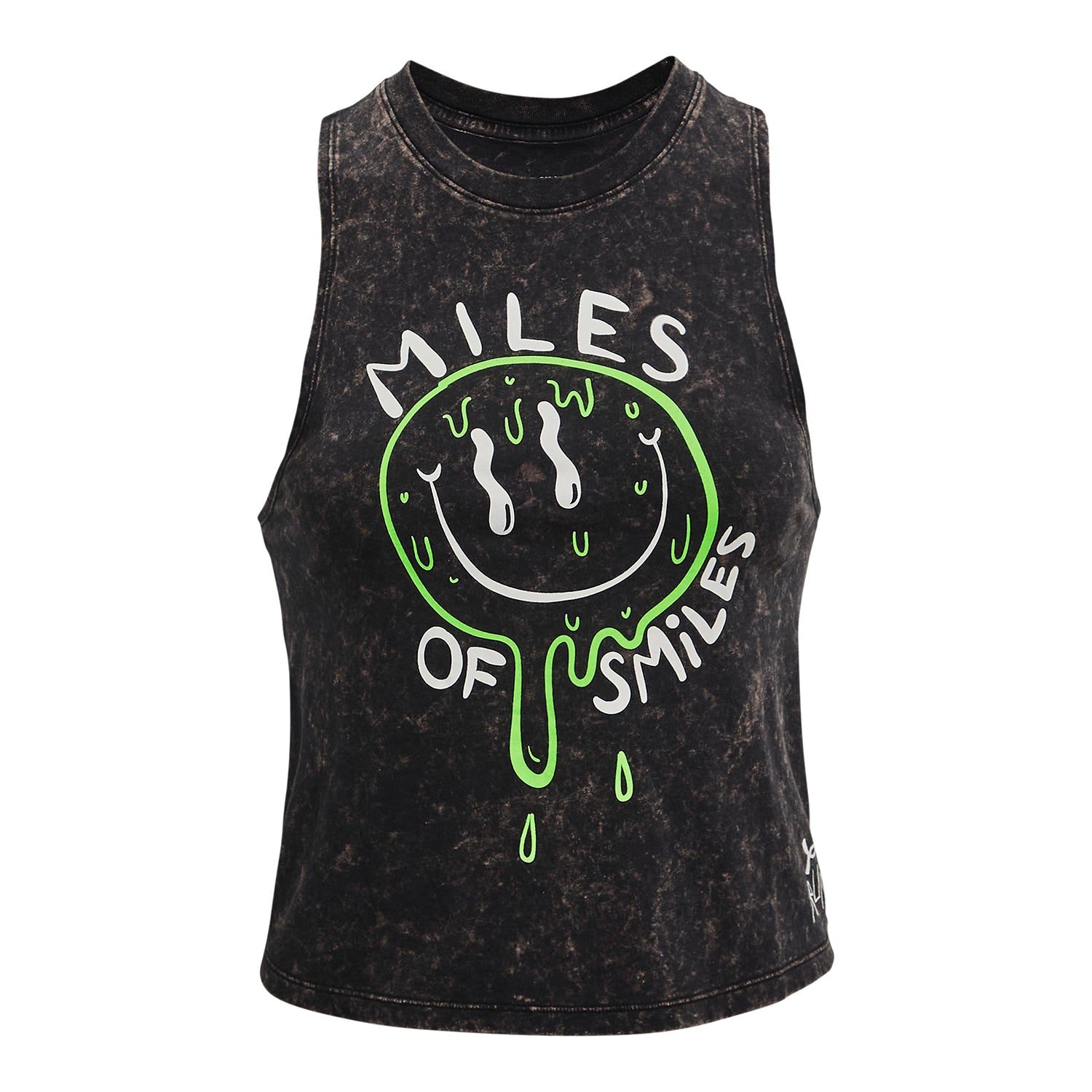 Polera Manga Corta UA RUN UR FACE OFF para Mujer