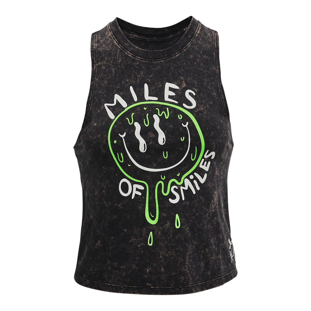 Polera Manga Corta UA RUN UR FACE OFF para Mujer