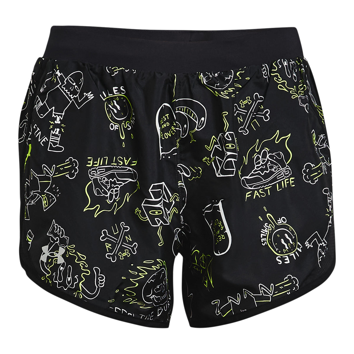 Shorts UA Run Your Face Off Print para Hombre