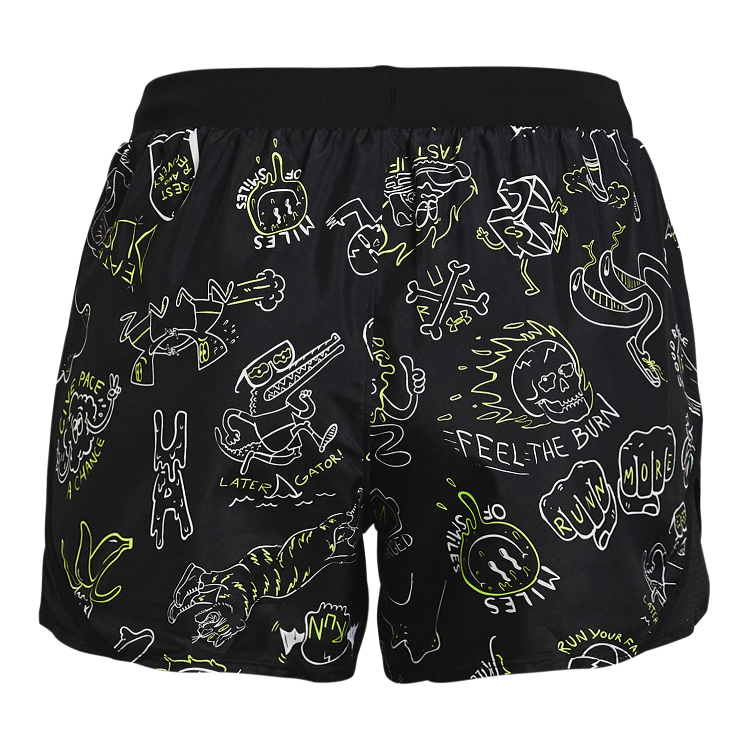 Shorts UA Run Your Face Off Print para Hombre