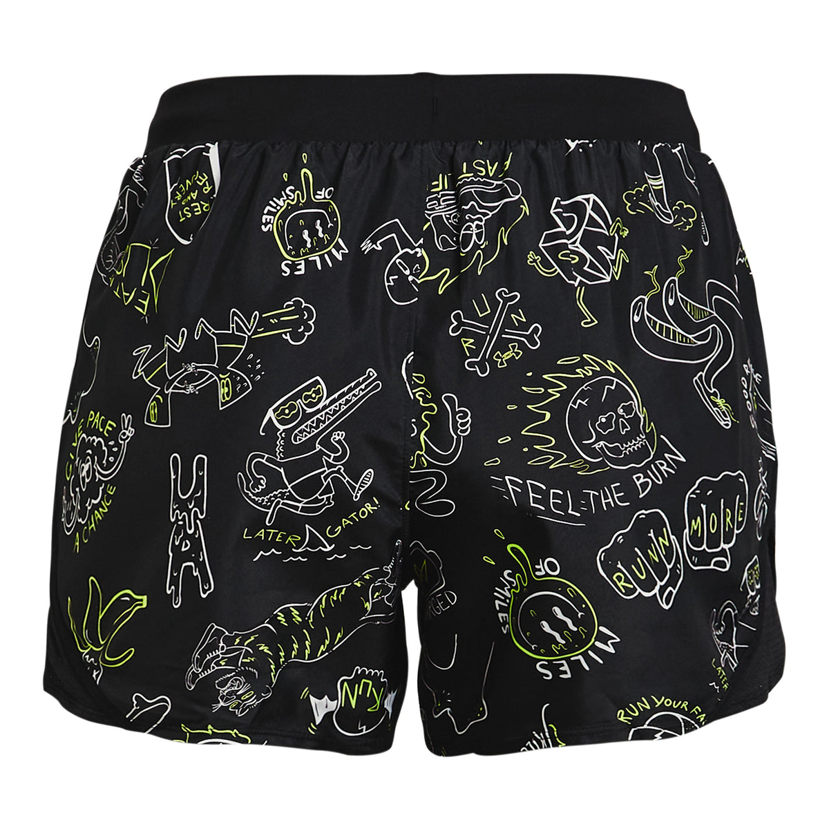 Shorts UA Run Your Face Off Print para Hombre