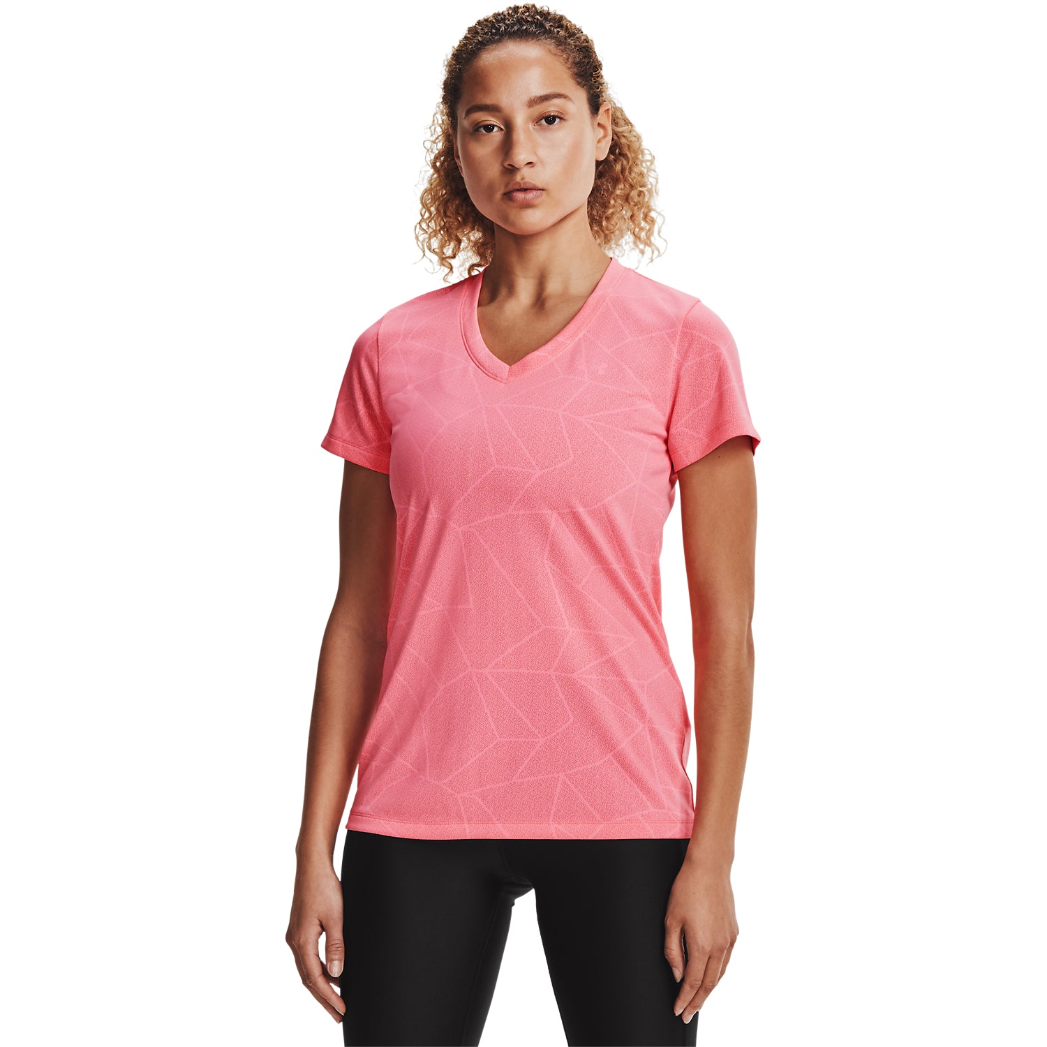 Polera Manga Corta Dfo W Velocity Ssv G para Mujer