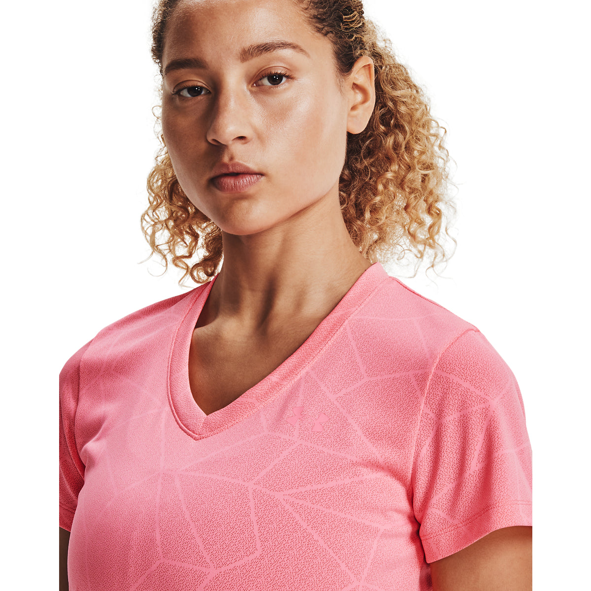 Polera Manga Corta Dfo W Velocity Ssv G para Mujer