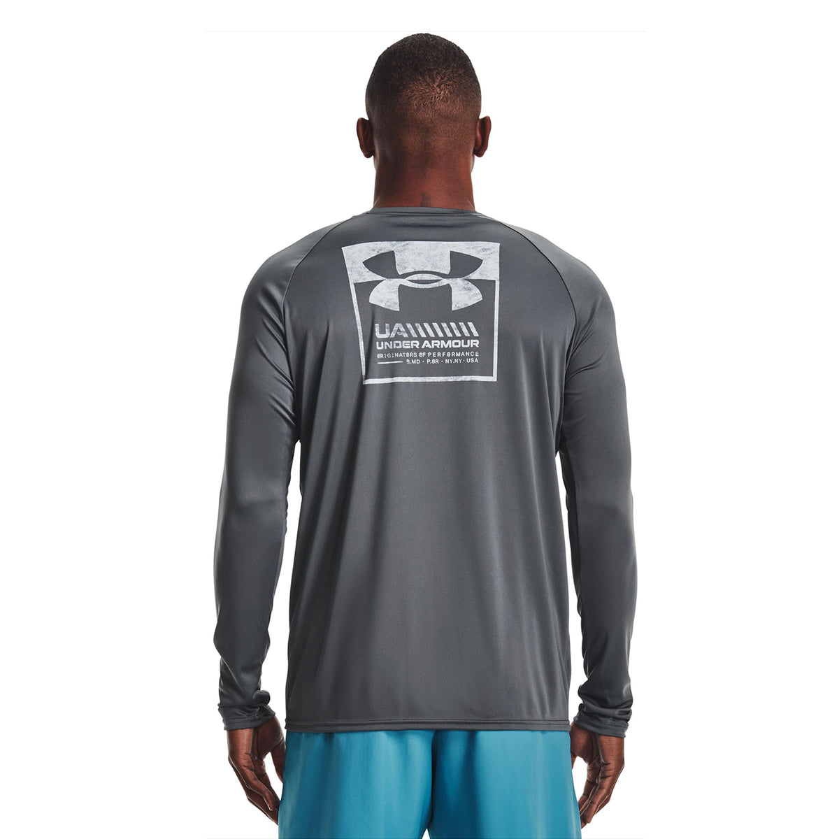 Polera Manga Larga Ua Velocity Graphic para Hombre