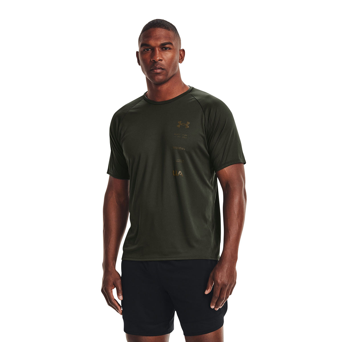 Polera Manga Corta Ua Velocity Graphic para Hombre