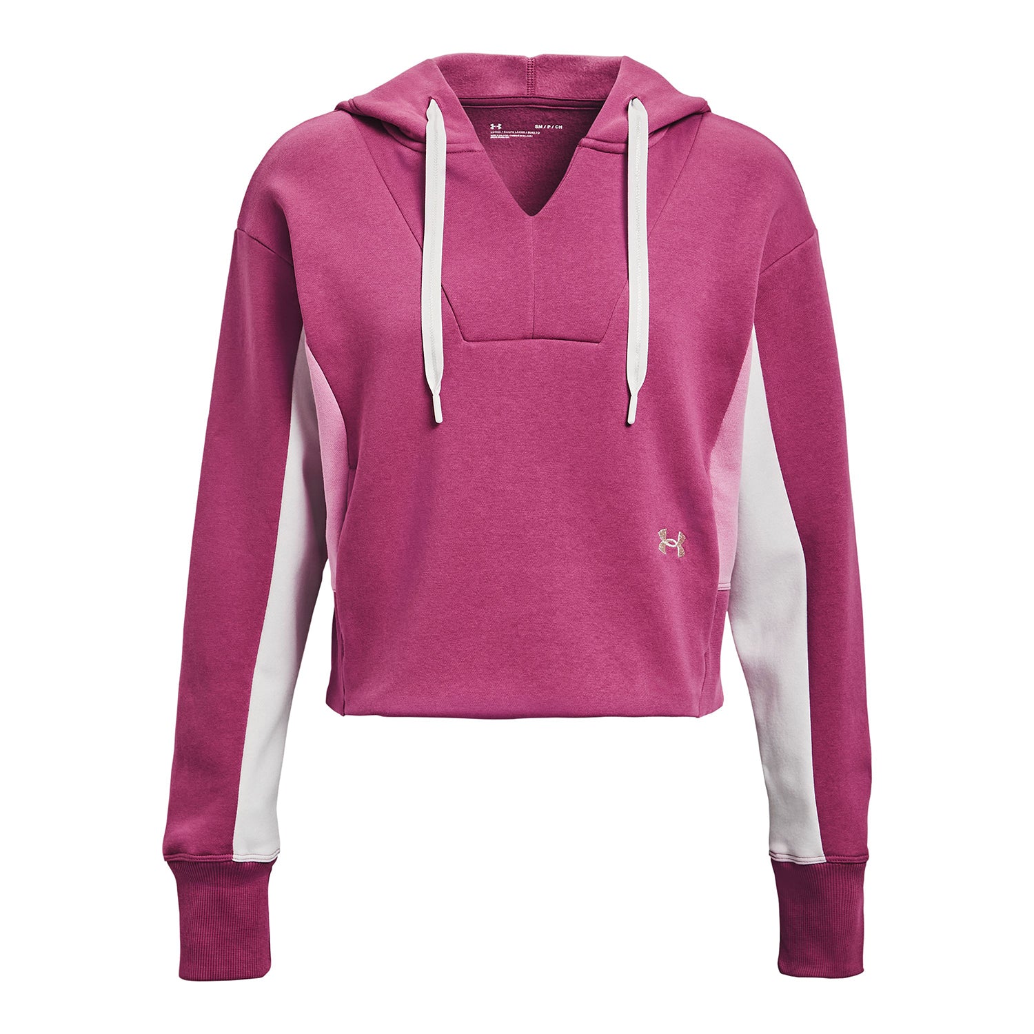 Poleron con gorro UA Rival Fleece para Mujer