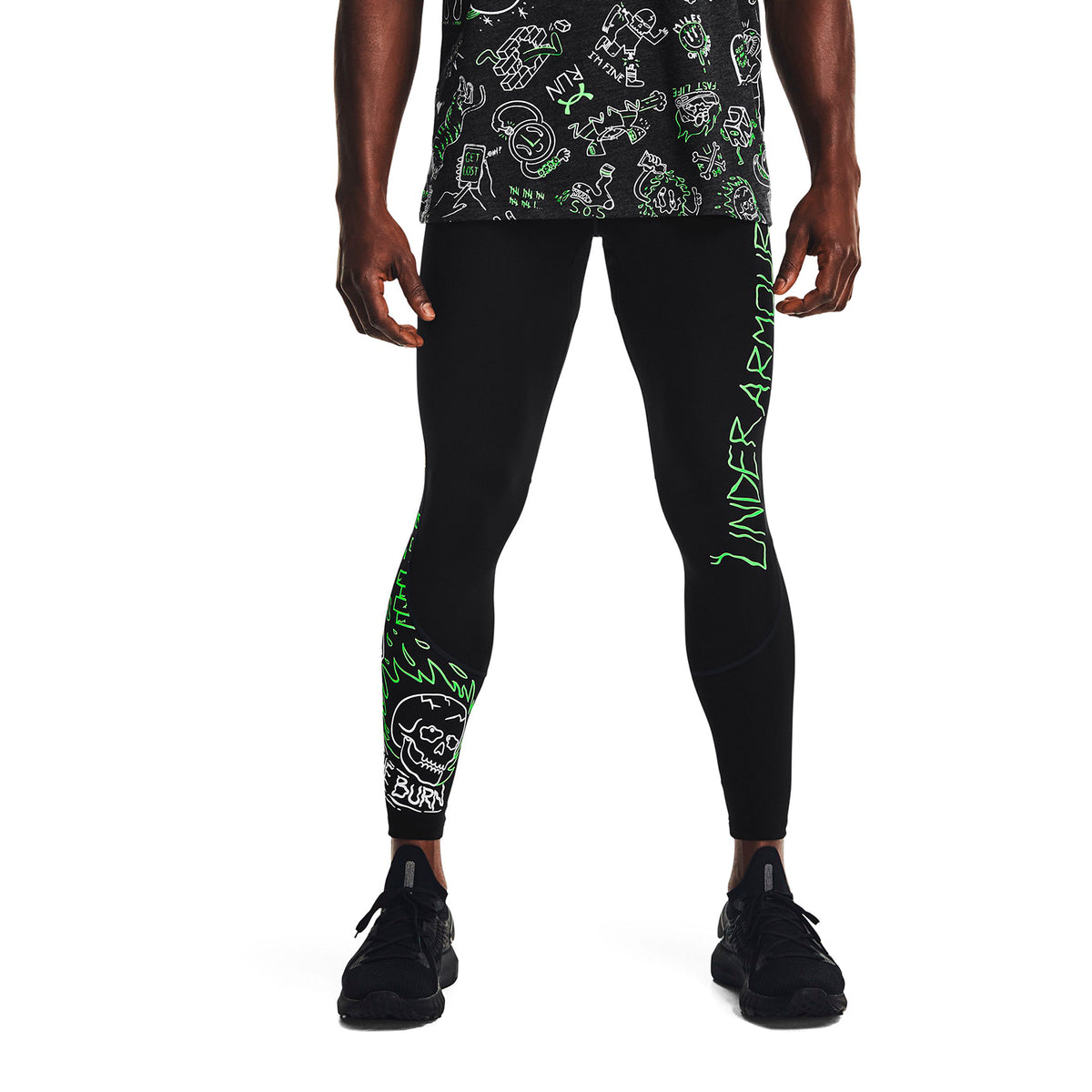 Calza UA RUN UR FACE OFF T para Hombre