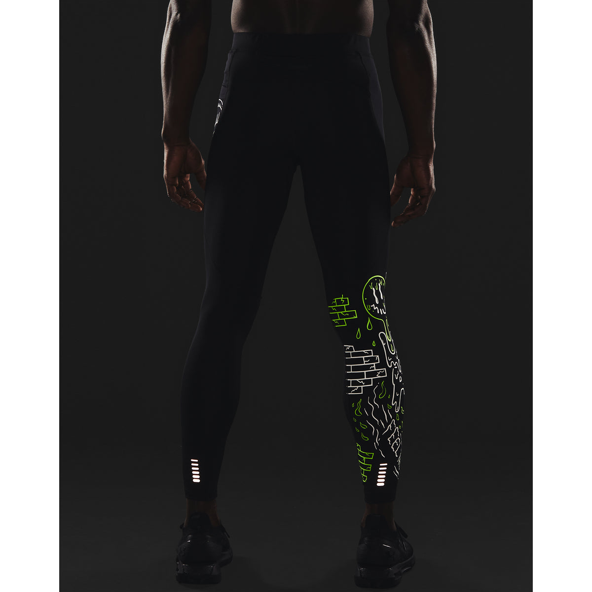 Calza UA RUN UR FACE OFF T para Hombre