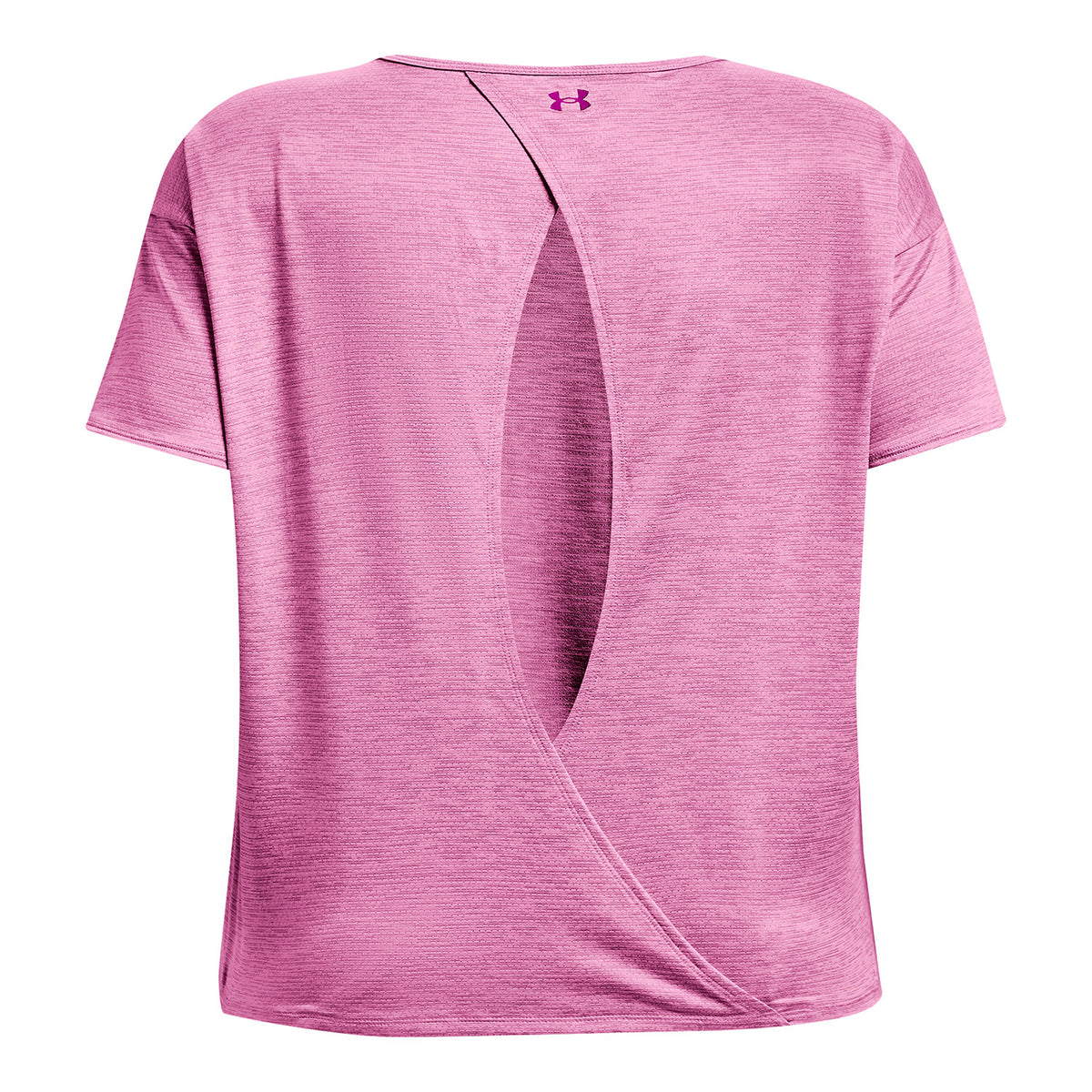Polera UA Tech™ Vent Ss&-Pnk para Mujer