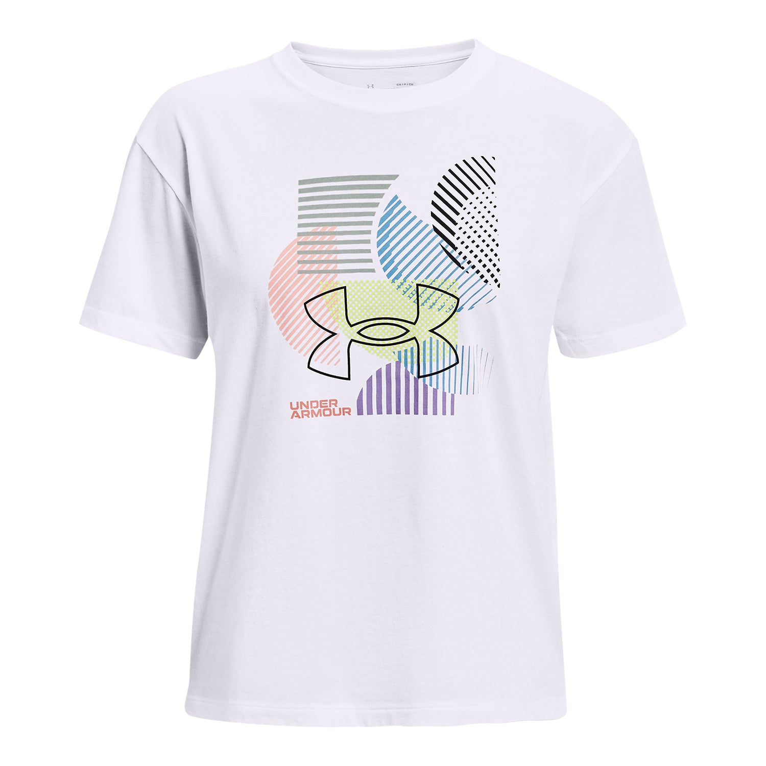 Polera manga corta UA Geo Graphic para Mujer