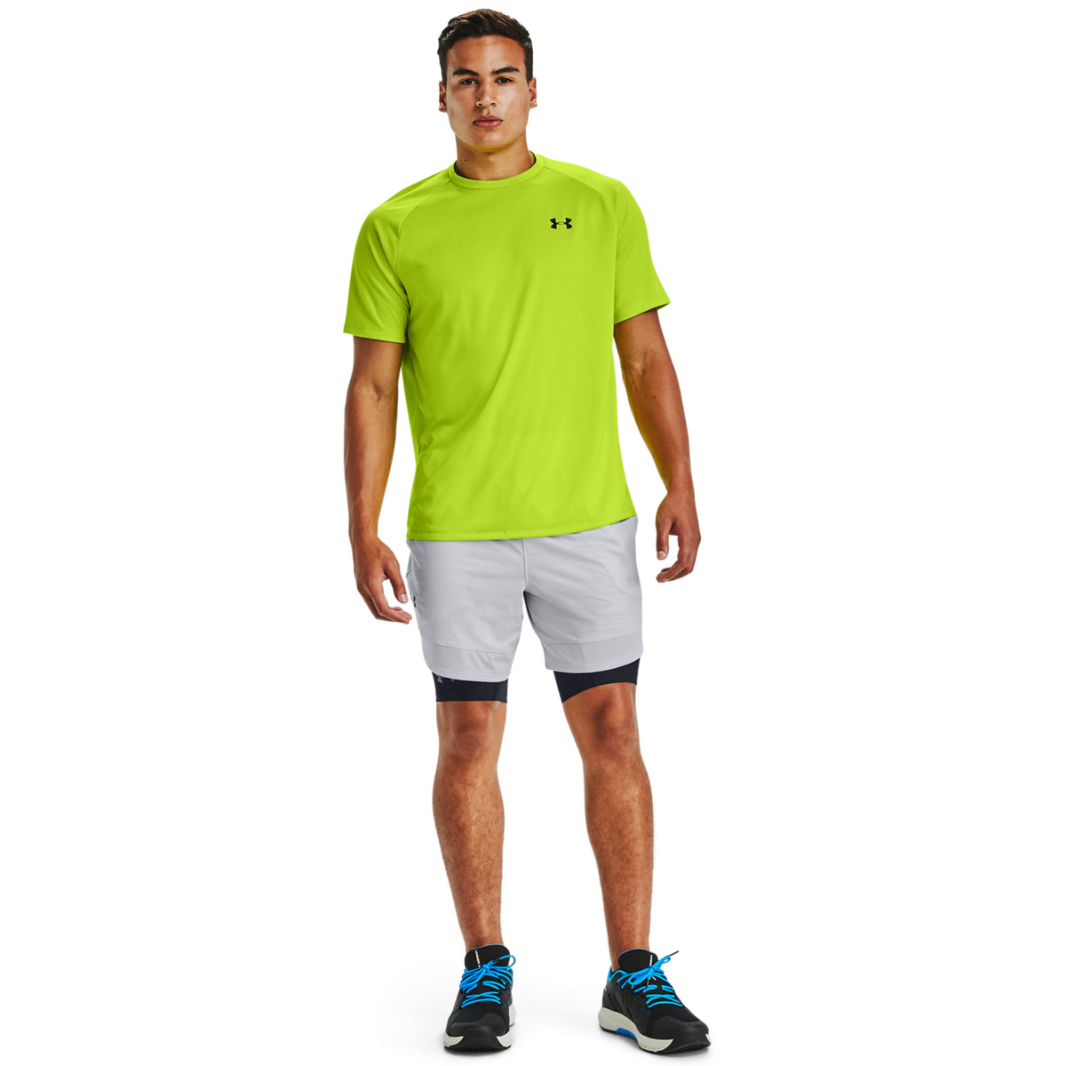Short Ua Train Stretch 7In para Hombre