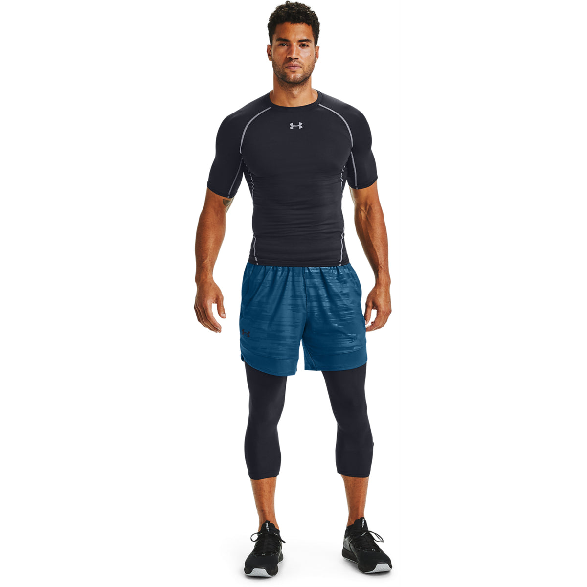 Short Ua Train Stretch 7In para Hombre