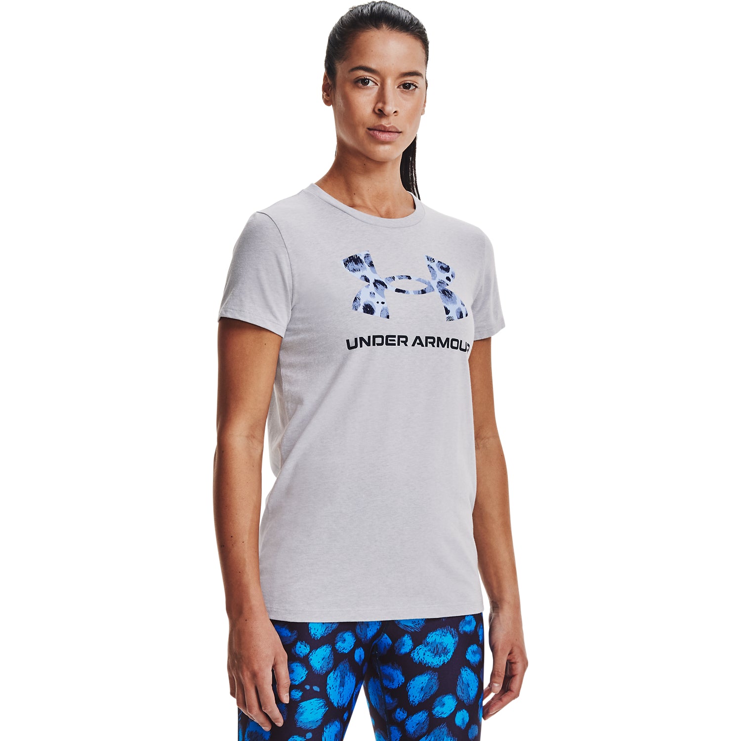 Playera Manga Corta UA Print Graphic para Mujer