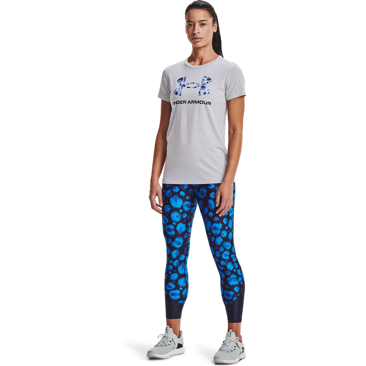 Playera Manga Corta UA Print Graphic para Mujer