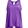 Polera sin mangas UA Knockout para niña
