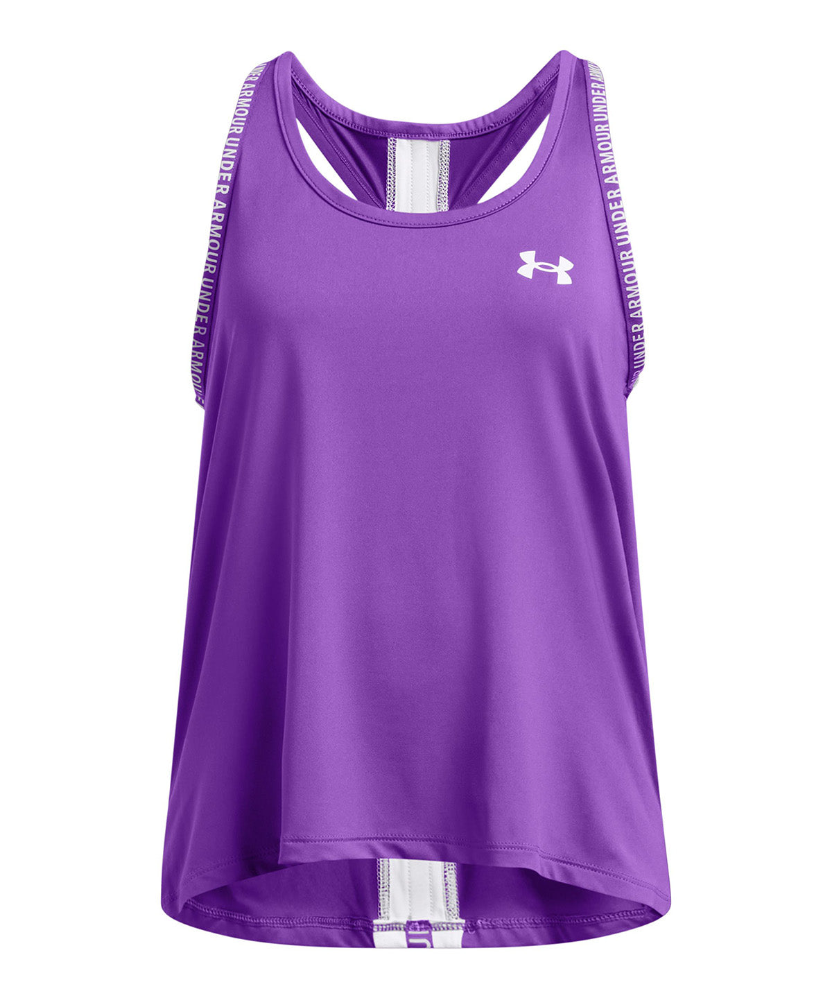 Polera sin mangas UA Knockout para niña